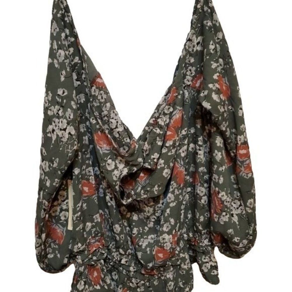 JUNE & Hudson Size 1 Floral Top skuC